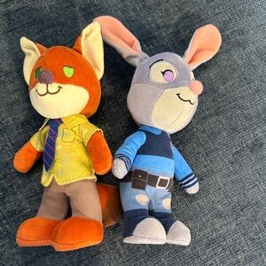 Disney Nuimo Judy Hopps and Nick Wilde